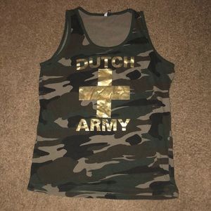 Dutch Bros Dutch Army Tank Top